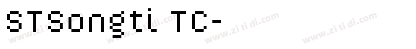 STSongti TC字体转换